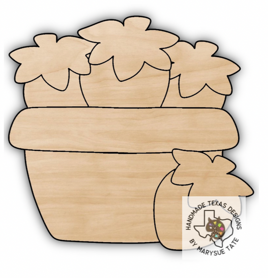 Strawberry Bunch - Handmade Texas Designs