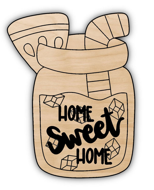 Watermelon Mason Jar  - Handmade Texas Designs