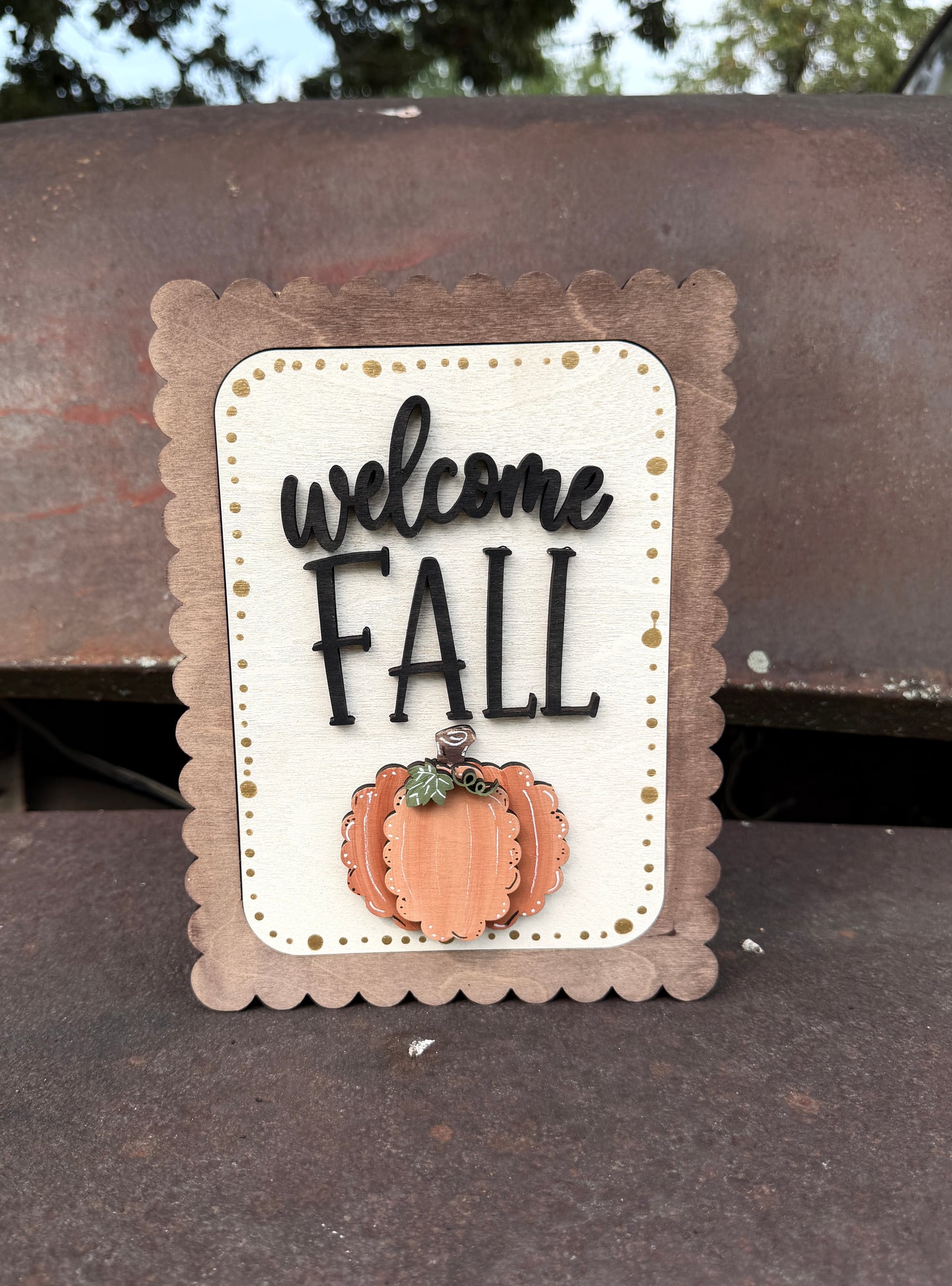 Welcome Fall Interchangeable - Whippoorwill Charm