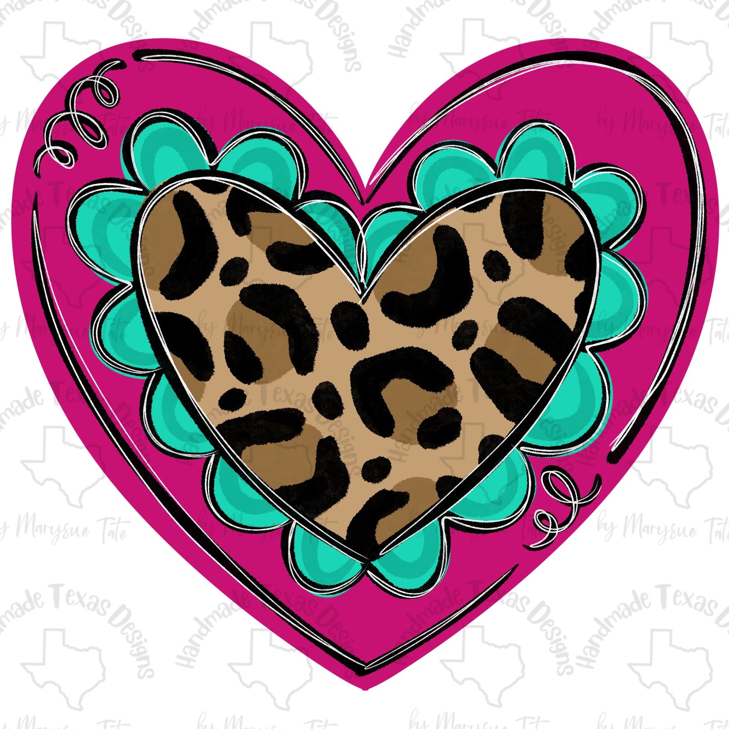 Western Heart - Handmade Texas Designs
