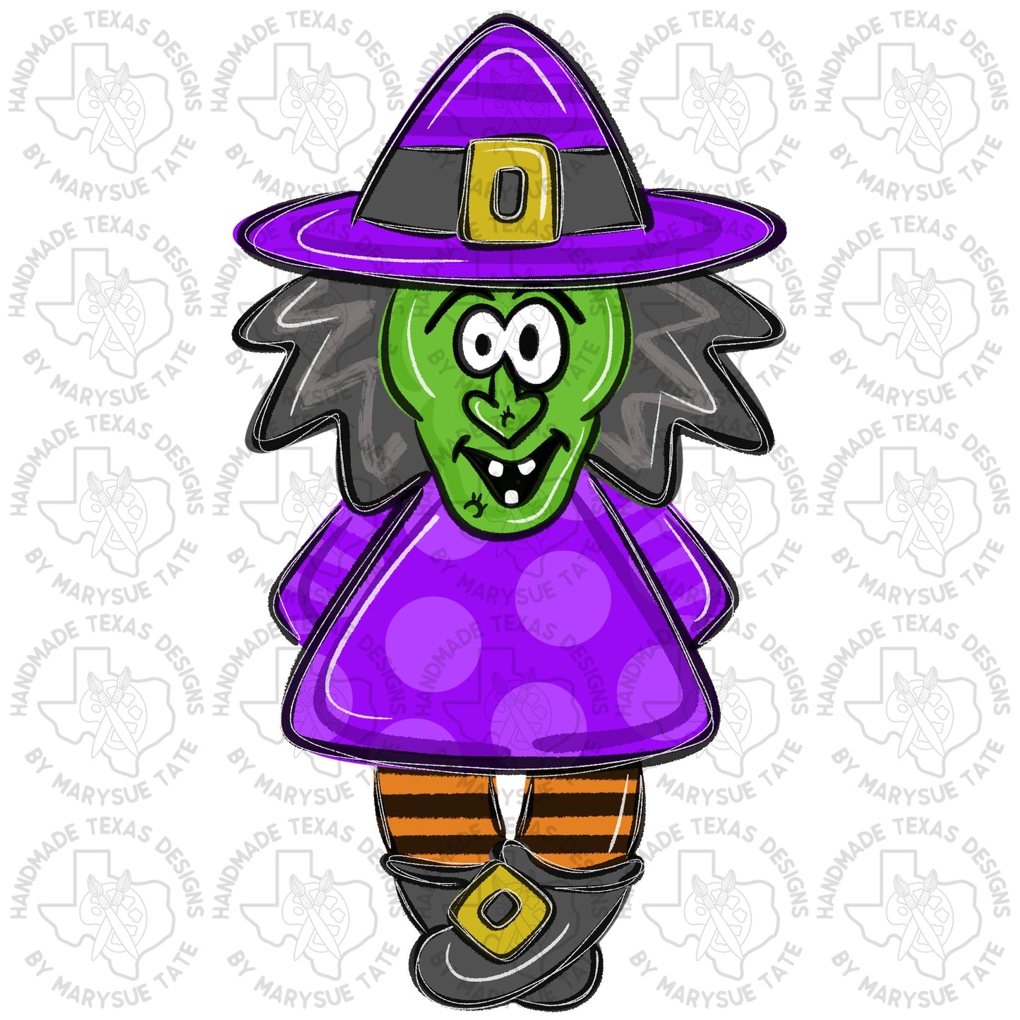 Witch Doll - Handmade Texas Designs