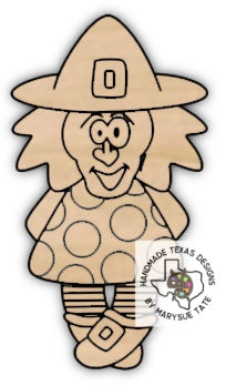 Witch Doll - Handmade Texas Designs