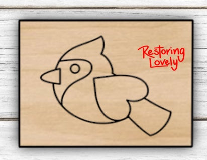 Cardinal Ornament - Restoring Lovely