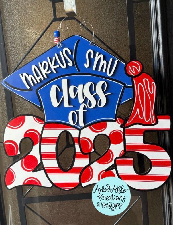 Graduation door hanger | 2027 | class of 2027 | personalization | 20”x22”