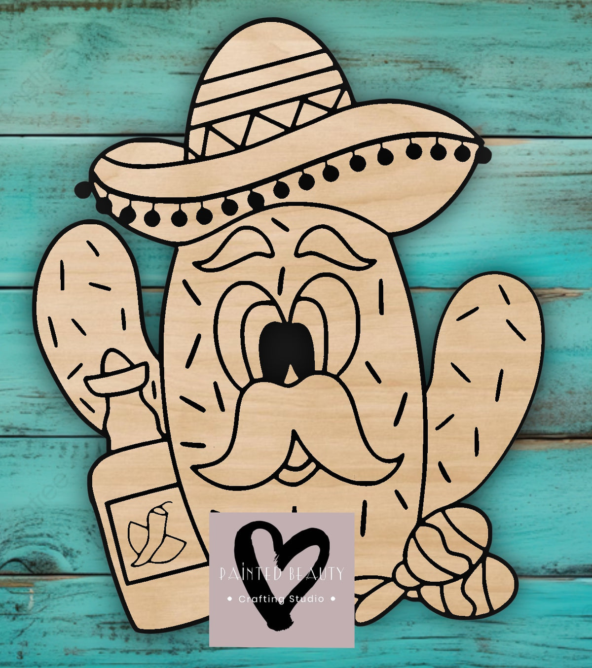 Cinco Cactus - Painted Beauty Designs