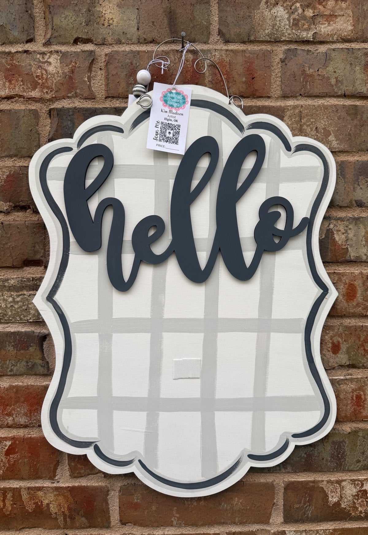 Interchangeable Base Door Hangers, Seasonal Attachments, 20”-23” in size