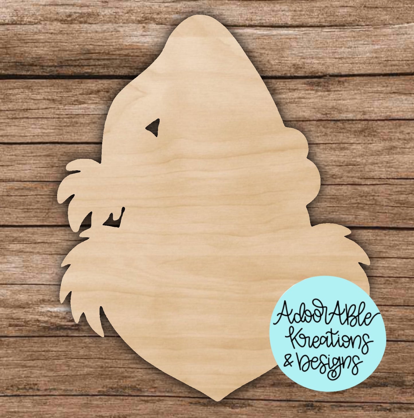 Green Monster Blank- AdoorABle Kreations & Designs